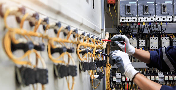 Professional Electrician technician working in Monona, IA